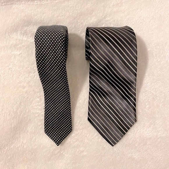 Original Penguin Other - Black Tie Bundle Striped and Polka Dot